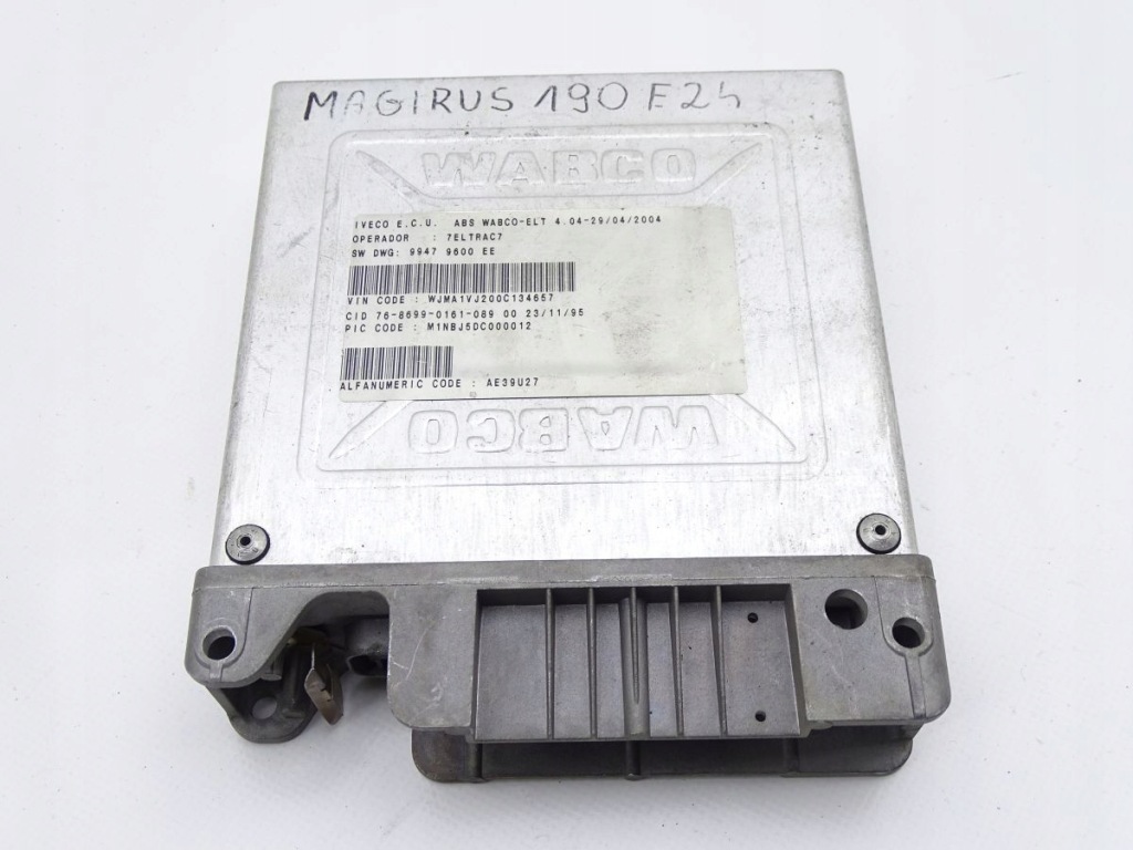 фото №1, Iveco eurotech 93-03 бортовий комп'ютер двигуна