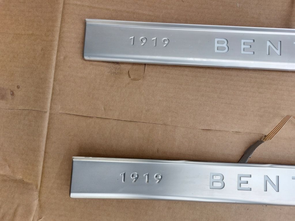 фото №4, Накладки пороговые подсвечиваемые continental gt 19r