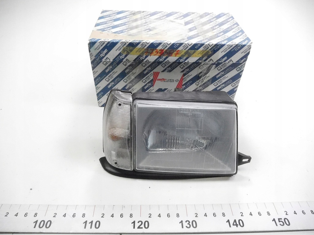 фото №10, Фара правый перед lancia y10 оригинальный номер 7737587