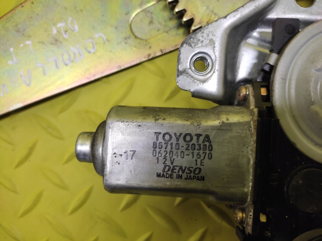 фото №6, Toyota corolla verso подъемник стекло левый задняя