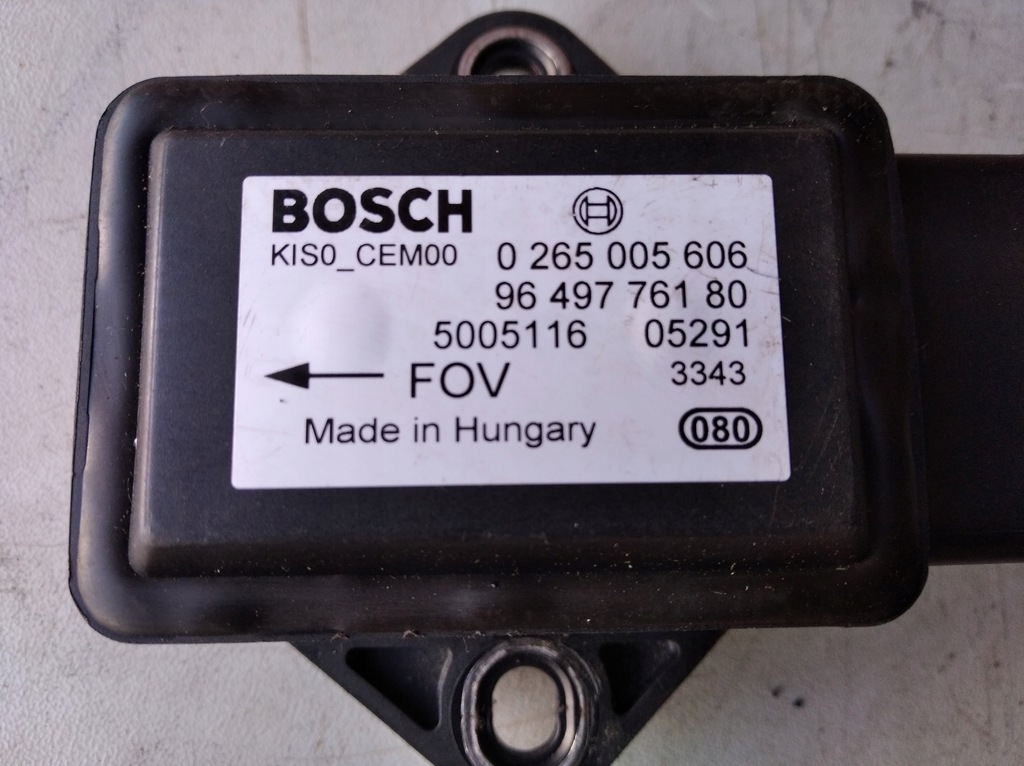 фото №2, Датчик модуль esp citroen c4