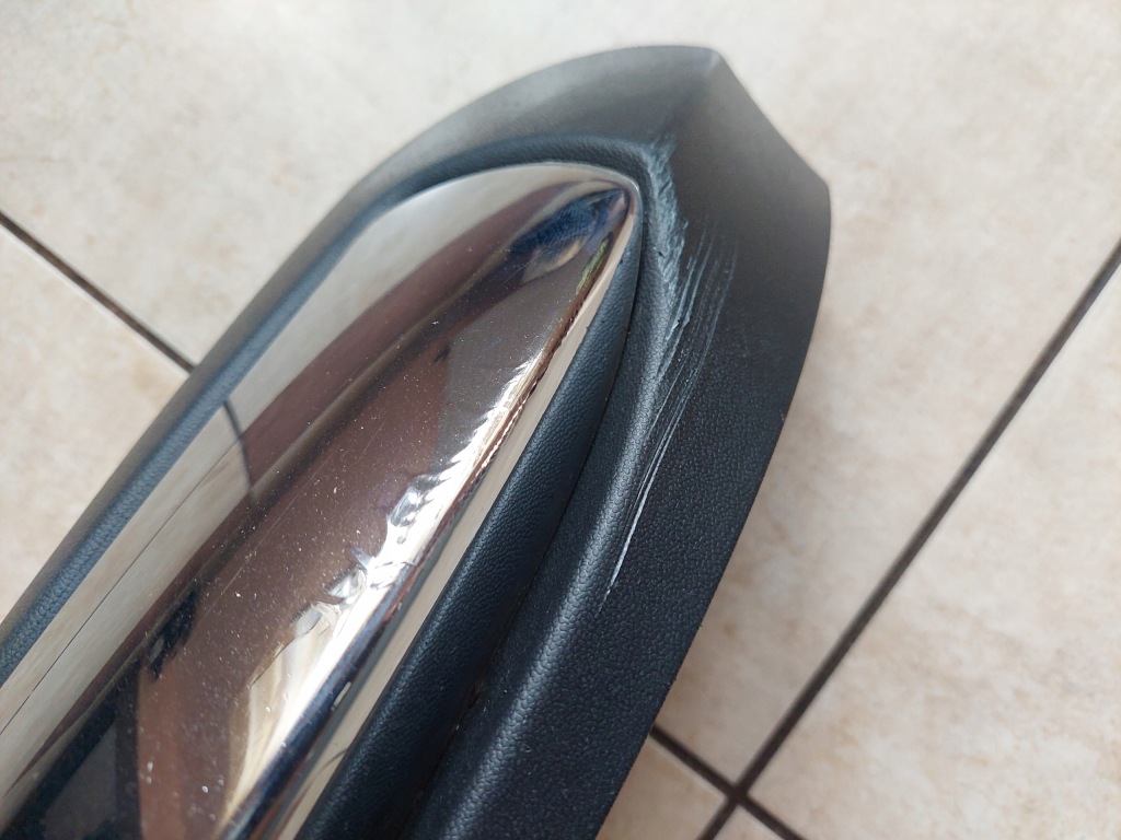 Спойлер - накладка-спойлер - правий перед - хром - mercedes gle w292 - amg Київ