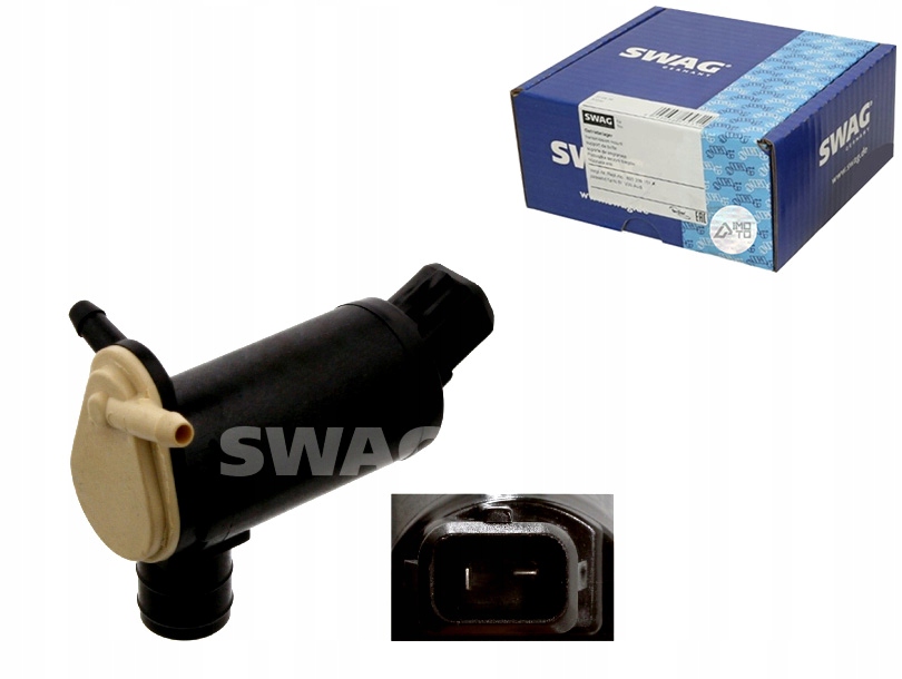 фото №1, Swag 99 90 6084 насос распылителя, омыватель стекло лобовое