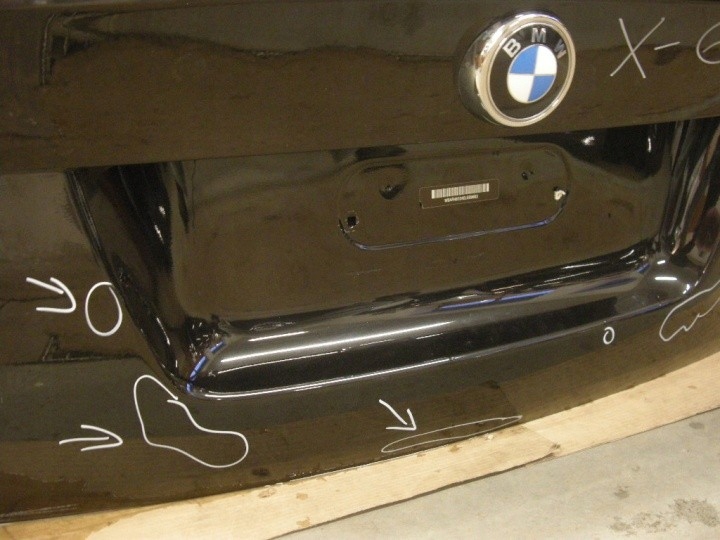 фото №3, Bmw x6 f71 крышка багажника задняя