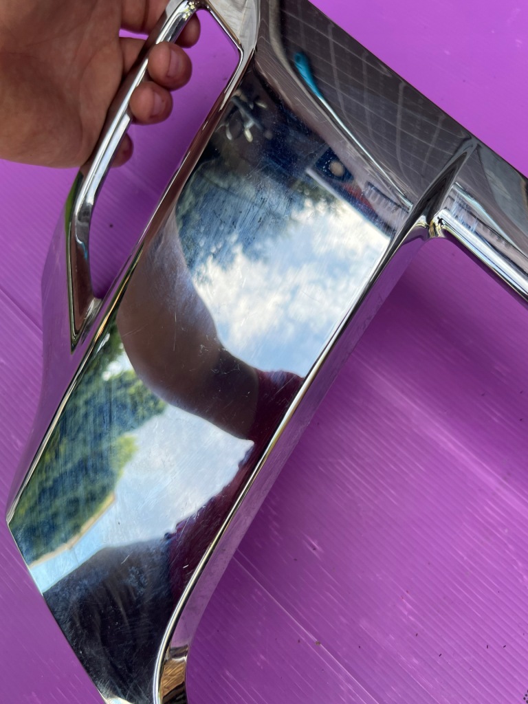 фото №3, Решітка радіатора хром решітка перед nissan navara