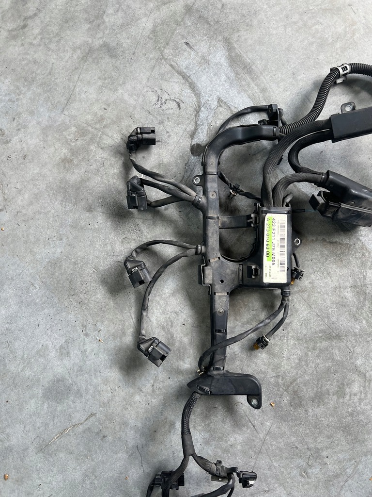 фото №5, Жгут двигателя, электропроводка mercedes w211 e550 om273
