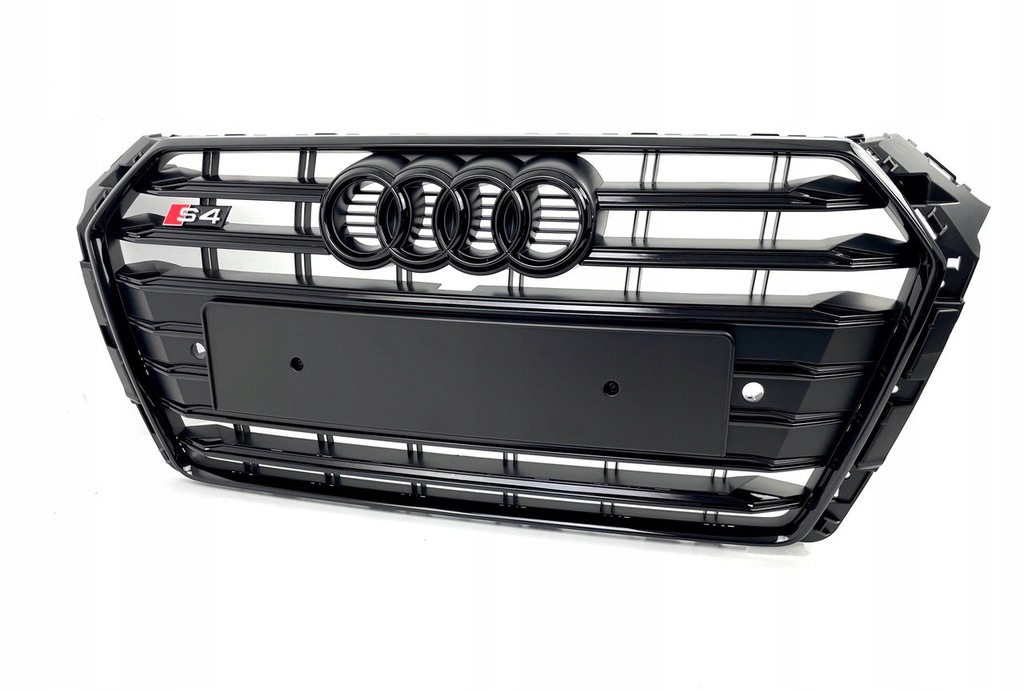 фото №10, Audi s4 b9 2016-2019 shadow line решётка радиатора решётка радиатора
