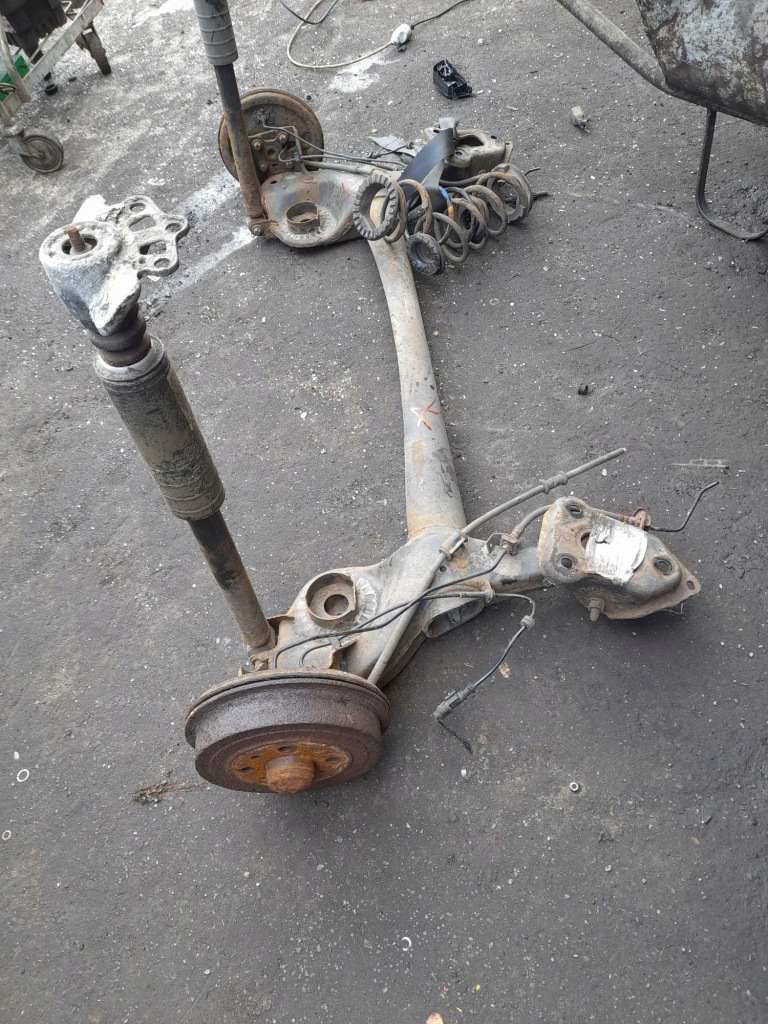 фото №2, Задня балка oś kpl fiat grande punto 3 drz. _07