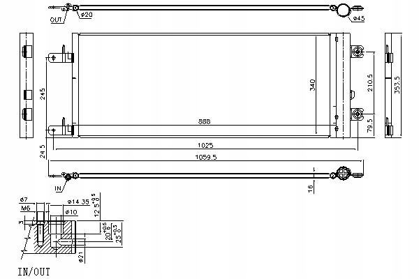 фото №9, Радіатор кондиціонера nissens 940409