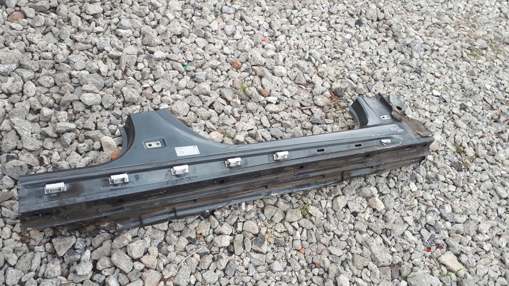 фото №1, A6 c7 4g поріг обшивка поріг блок двигуна правий права