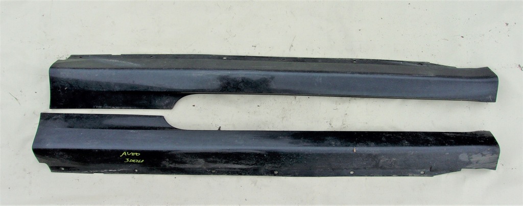 фото №3, Aveo kalos 3d захист молдинг поріг ліва права