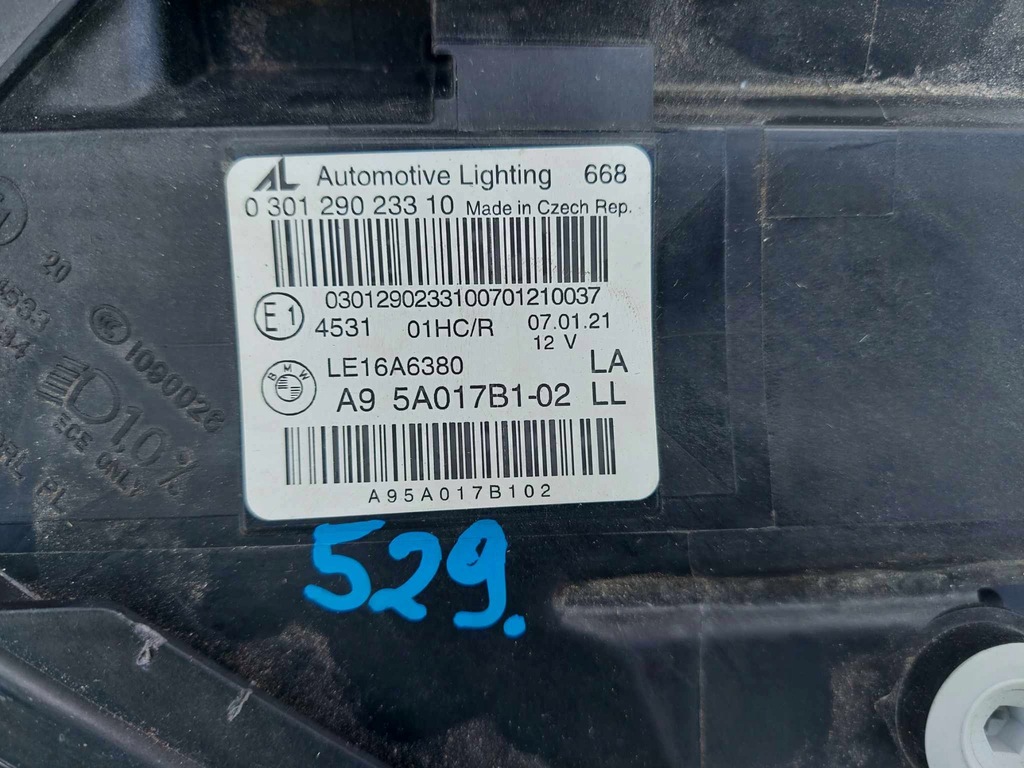 фото №13, Bmw 2 f46 f46 lci lift лампа левая перед передняя full led