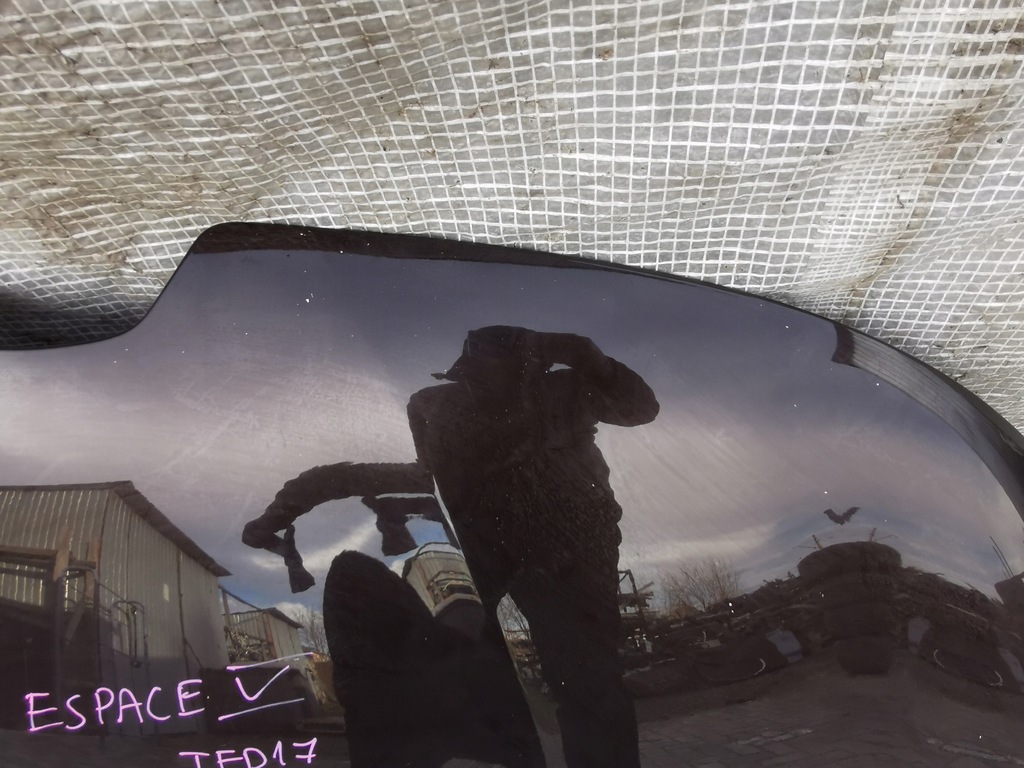 фото №7, Espace v 5 14-19 крышка двигателя капот idealna w цвет ted17 коричневая