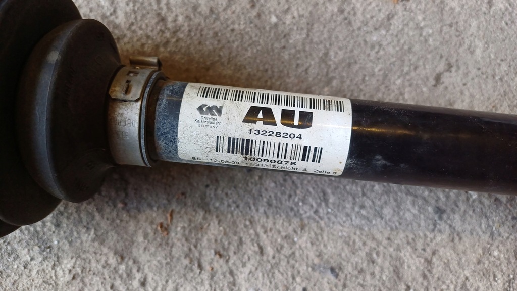 фото №3, Opel insignia a 2.0 cdti приводной вал левая передняя