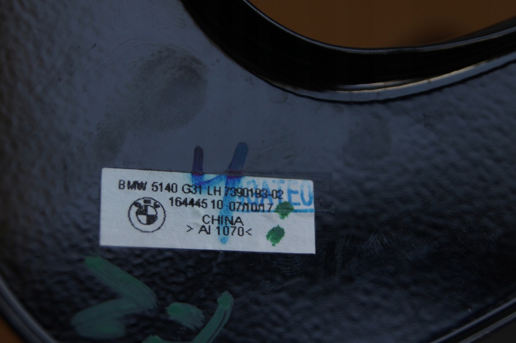 фото №6, Рамка стекло bmw 5 g31 молдинг стекло левая задняя