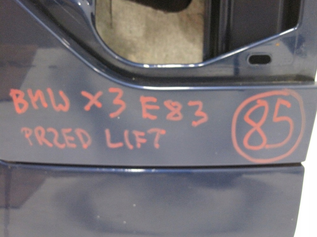 фото №14, Крышка багажника багажника bmw x3 e83