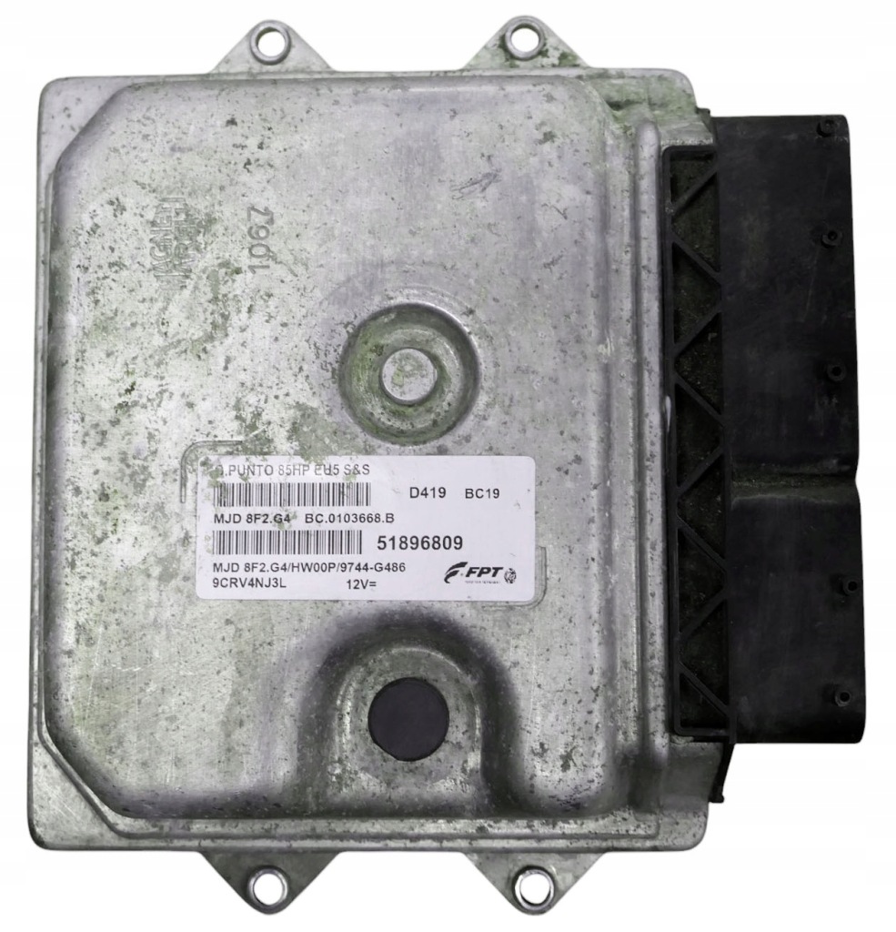 фото №1, Блок керування fiat grande punto 1.3jtd 51896809 mjd 8f2.g4 + програмування