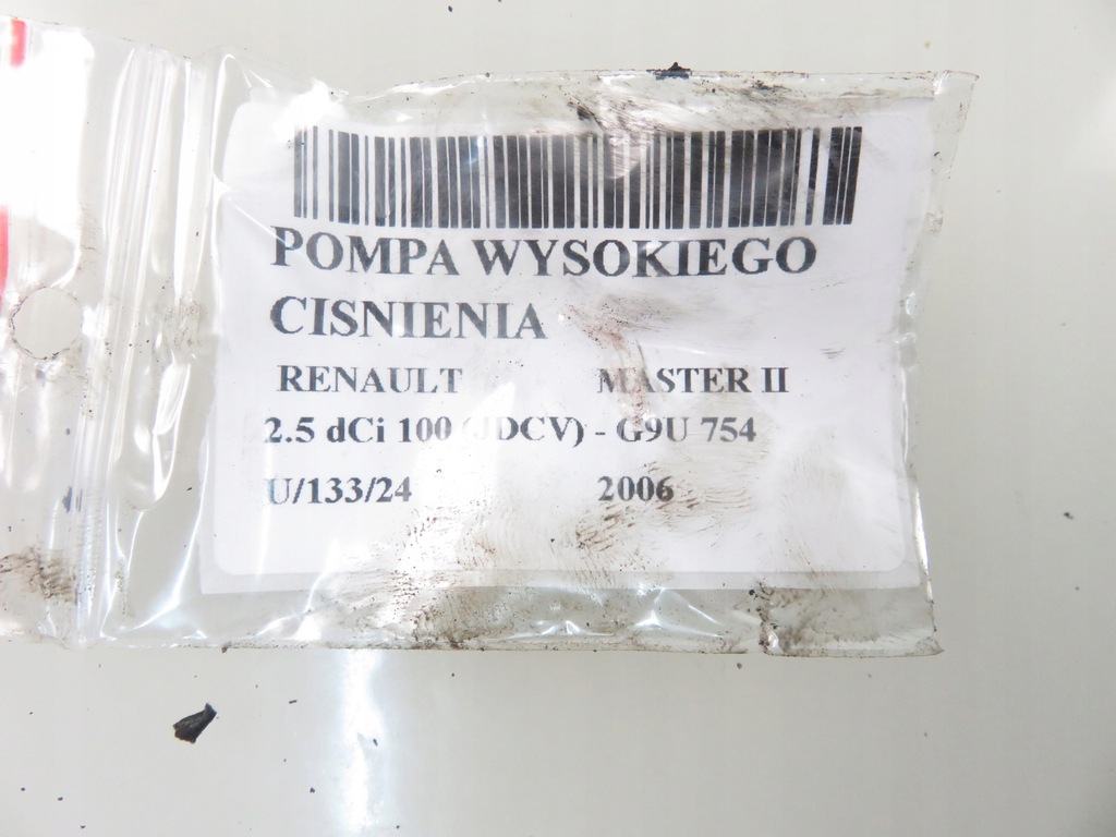 фото №10, Насос впрыскная renault master ii 2.5 dci 8200457039 8200041766