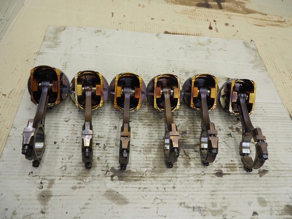 фото №12, Поршень шатун subaru outback legacy 3.0 h6 ez30