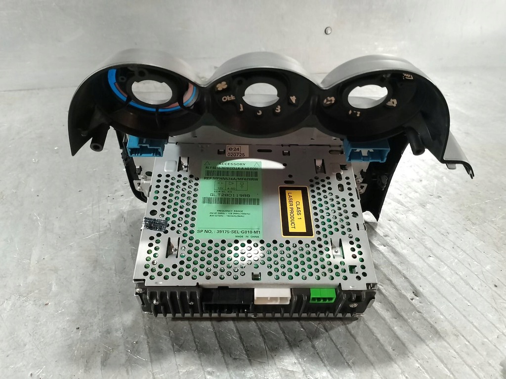 фото №10, Радио cd honda city iv 39175-sel-g010-m1