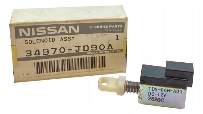 фото №1, 34970jd90a электромагнит коробки rogue оригинальный номер nissan