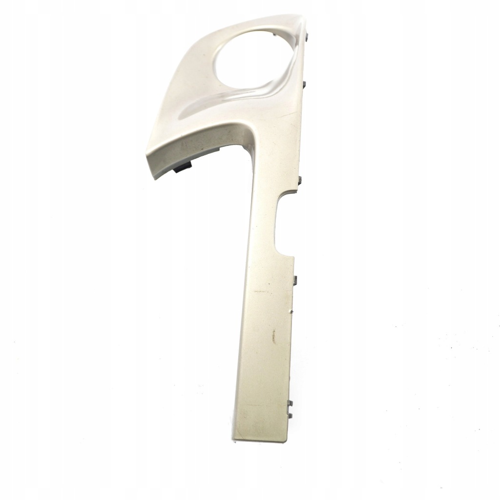 фото №9, Mini r56 s защита молдинг противотуманной фары бампера правая серебристая