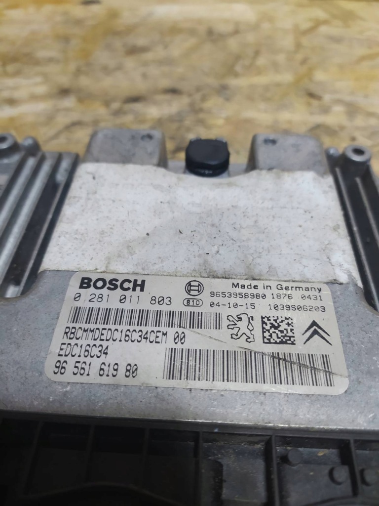 2001 peugeot 307 ecu 1600hdi 0281011803 9656161980 Київ