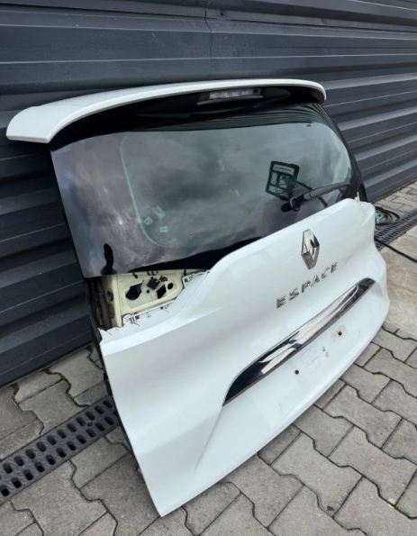 фото №5, Renault espace v крышка багажника багажника цвет teqnc белый перламутр