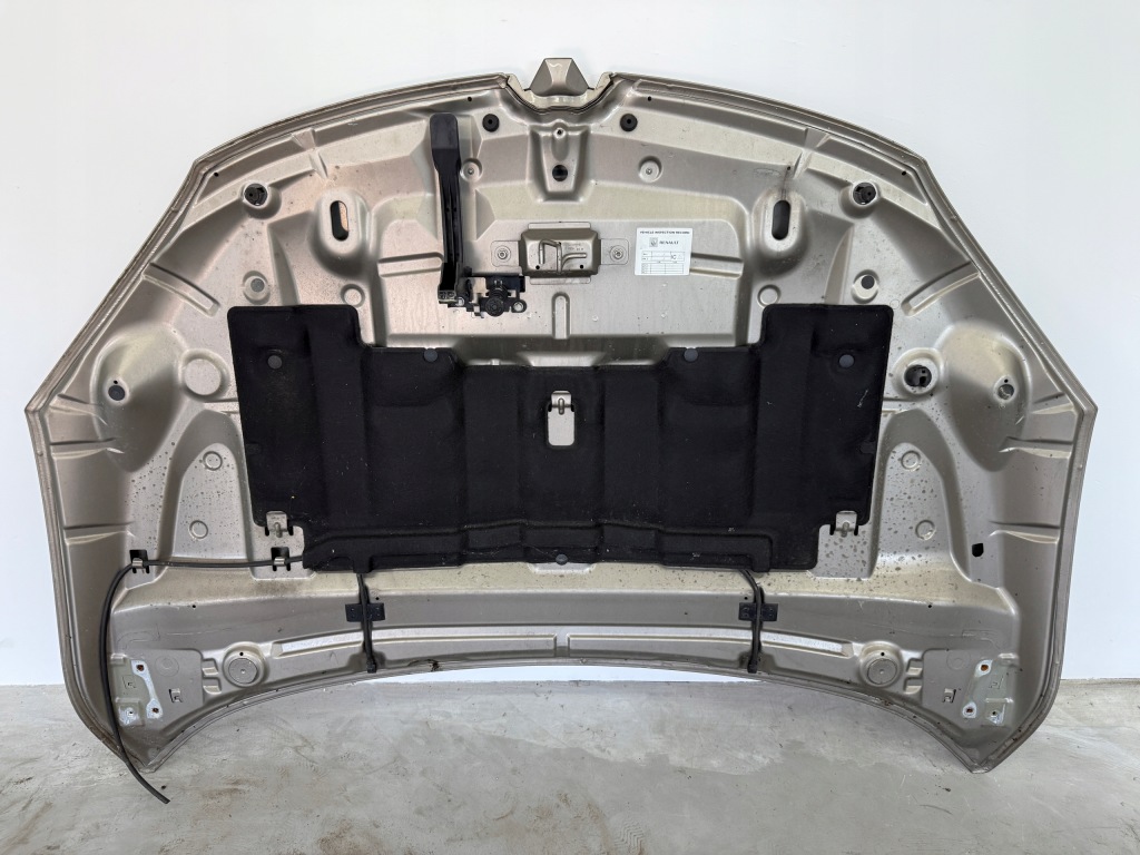 Капот крышка двигателя комплектная renault megane 3 Оригинал