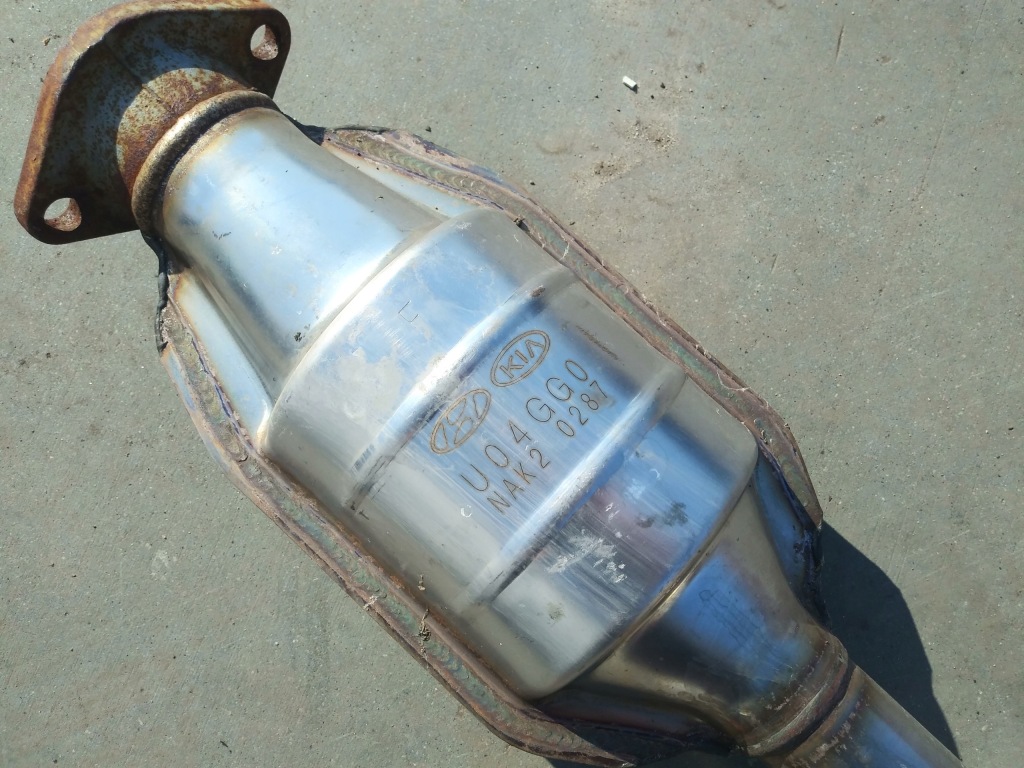 Kia picanto 1.2 20r труба выхлопная гаситель u04gg0 в Украине
