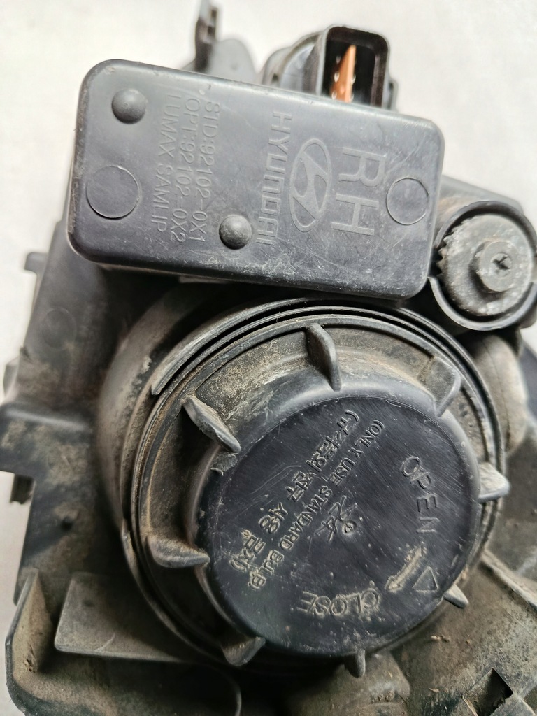 фото №8, Фара лампа права перед hyundai i10 lift 92102-0x1 оригінал