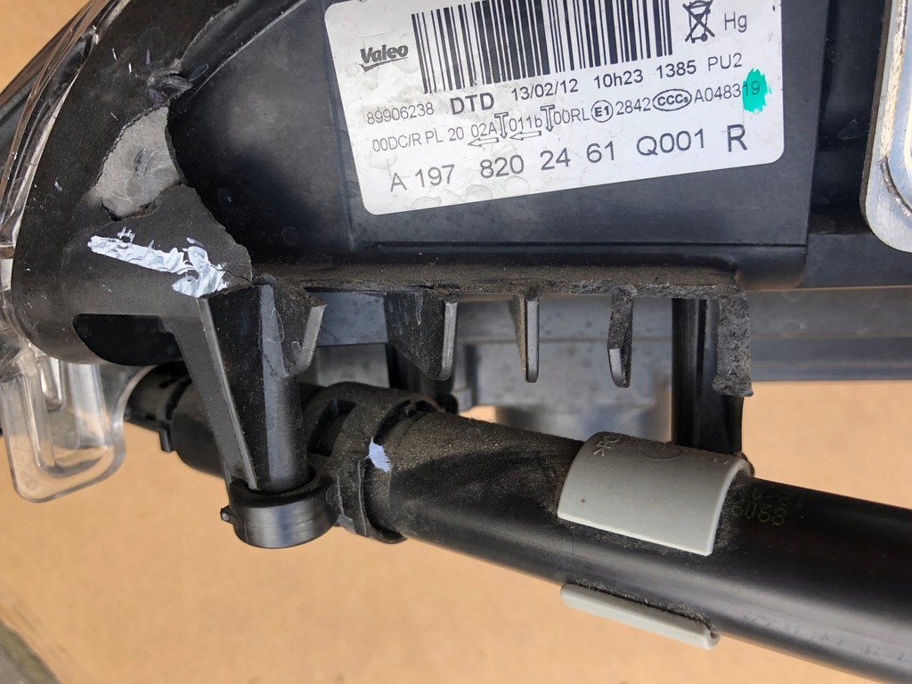 фото №8, Mercedes sls 197 amg лампа передня права bi-xenon