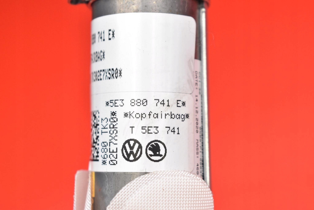 фото №8, Подушка безпеки шторка безпеки ліва 5e3880741e skoda octavia 4 iv 19-