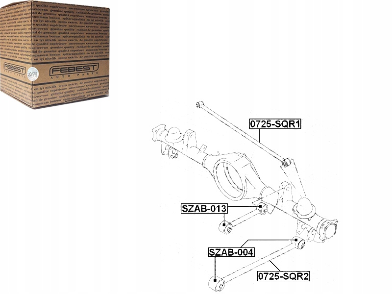 фото №13, Втулка рычаг задний suzuki grand vitara xl-7 01-06