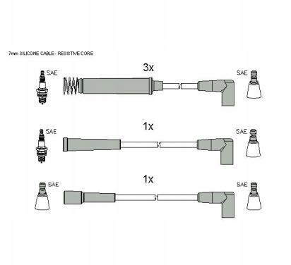 фото №1, Starline провода зажигания s zk 1532