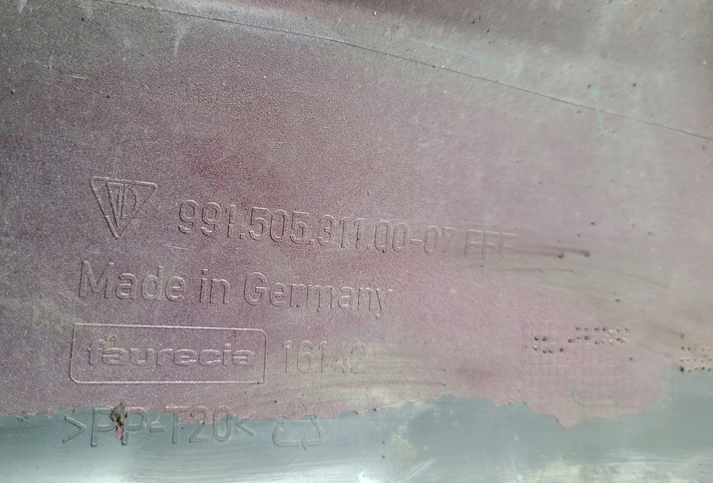 фото №8, Бампер porsche 911 991 przed liftem 2012-2015