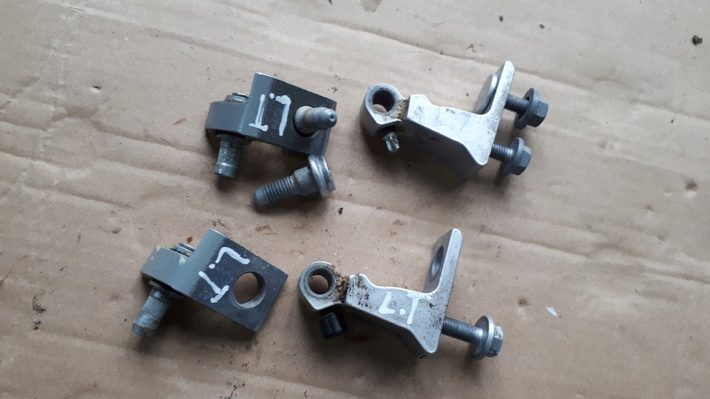 фото №1, A6 c7 4g петля двері петлі лівий задня lx7w 2x