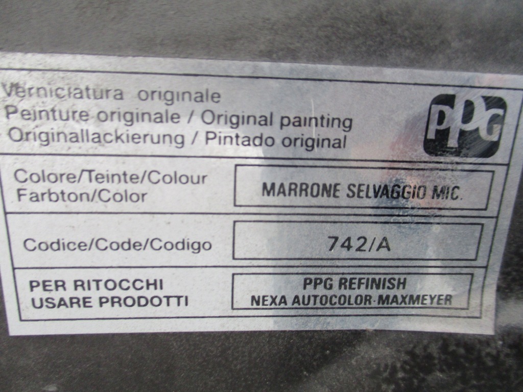 фото №5, Fiat croma ii капот 742/a 06r ładna