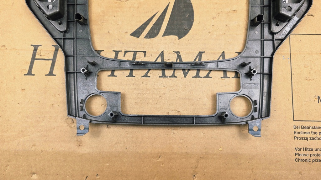 фото №14, Ford mondeo mk4 2007 - 2010 r. рамка радио консоли серебристая przedlift europa