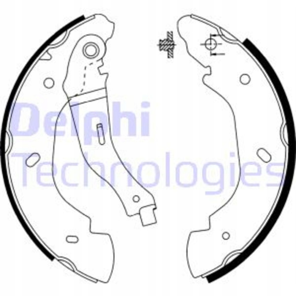 фото №1, Гальмівні колодки ham. задня ford transit ford transit 00-14