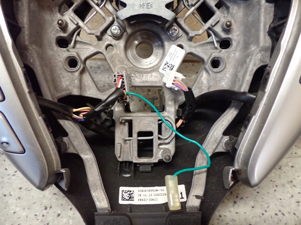 фото №4, Nissan note e12 12- колесо руля мультимедиа