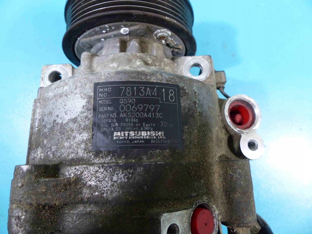 фото №7, Компресор кондиціонера mitsubishi lancer viii 1.8b