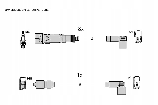 фото №1, Шланг зажигание starline zk 9231