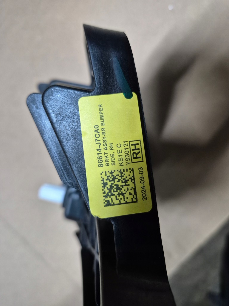 Kia x-ceed напрямна кронштейн бампера заднього задній правий Зі Шроту