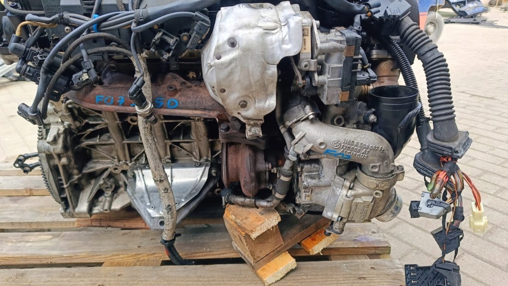 Bmw 5 gt f07 f10 f06 f01 f13 двигатель kompletny n57d30b 3.0d 313km biturbo с Разборки