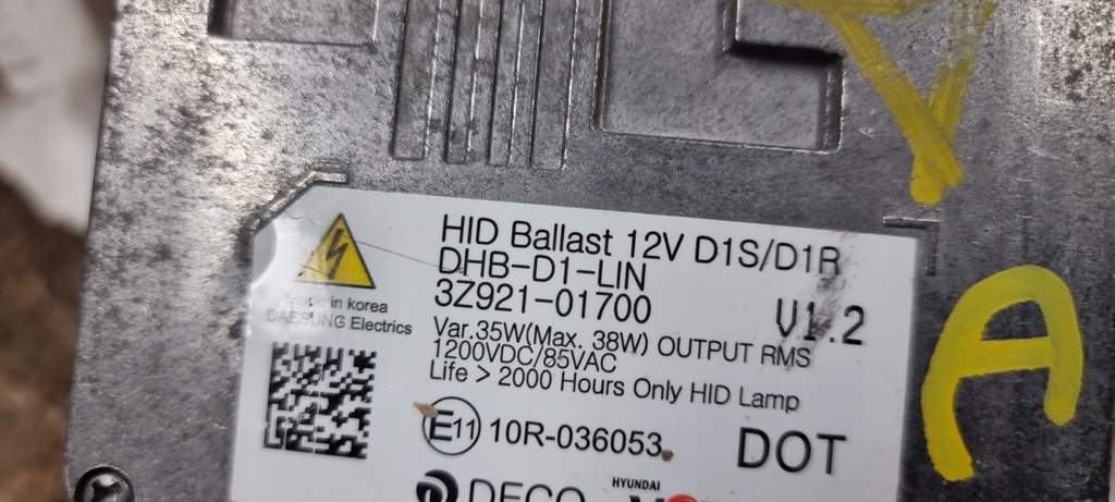 фото №11, Преобразователь модуль ксенон kia hyundai