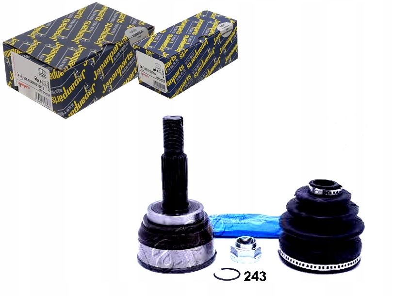 фото №1, Japanparts шарнир zew. toyota hi-lux