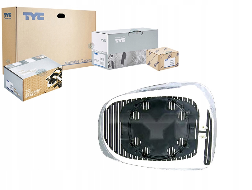 фото №1, Tyc 301-0038-1 скло дзеркало, дзеркало зовнішнє