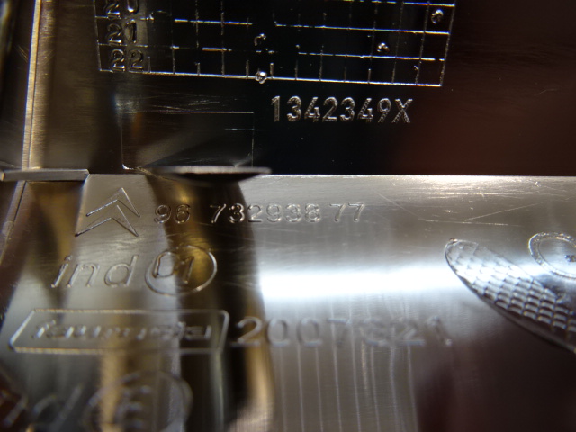 фото №10, Citroen ds5 решётка заглушка молдинг накладка бампера передний левая nowa