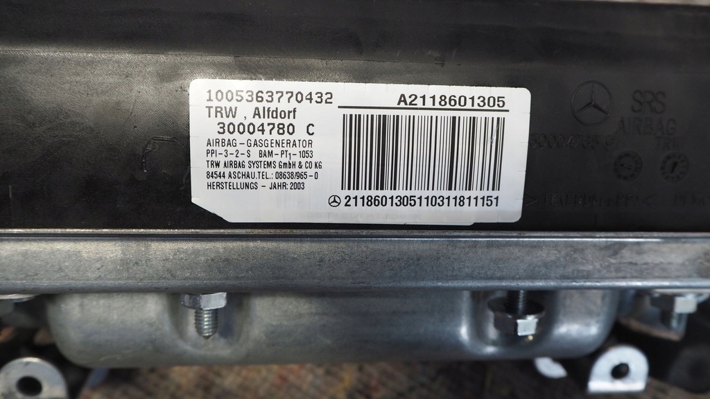 фото №7, Приборная панель приборная air bag mercedes e-klasa w211